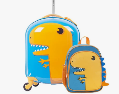 美国洛克兰童趣萌箱系列儿童拉杆箱小学生卡通...