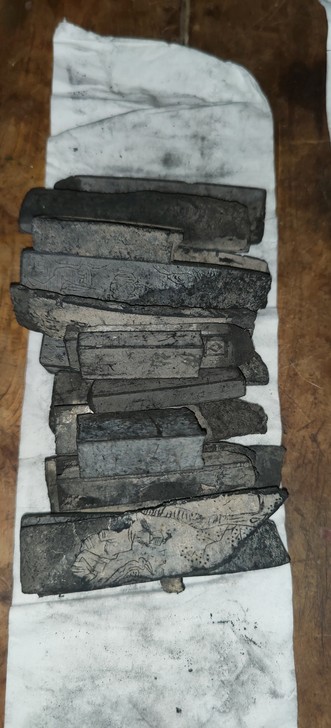 一得阁老墨块！品相如图！数量不少！老墨块的...