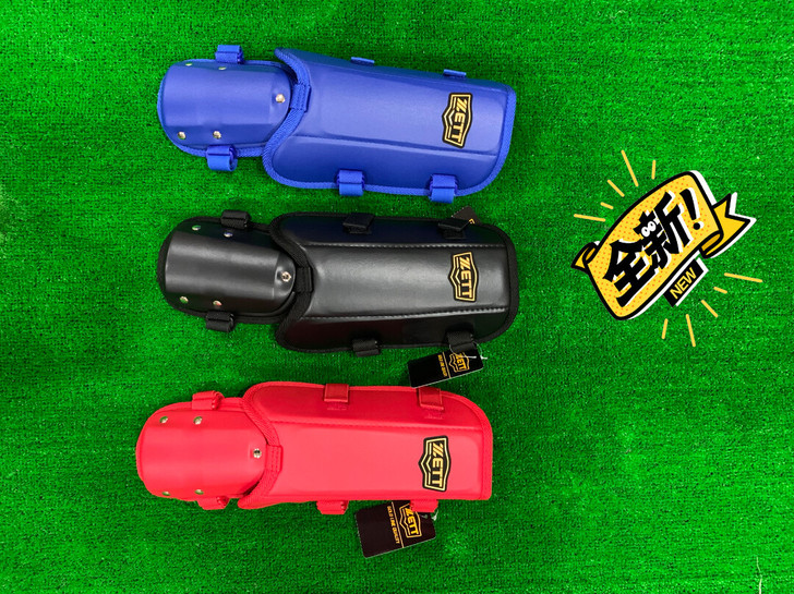 zett棒球護腳成人用,黑,紅,藍三色,拍...