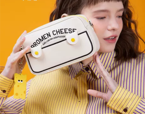 bromen bags/不莱玫 女士包黑色...