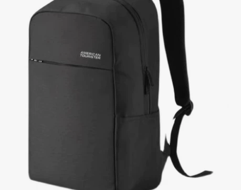 黑色休闲旅行背包大学生书包 感兴趣的话点“...