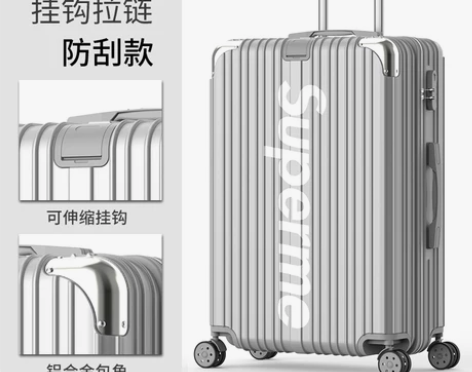行李箱男涂鸦旅行新款拉杆箱万向轮结实耐用加...