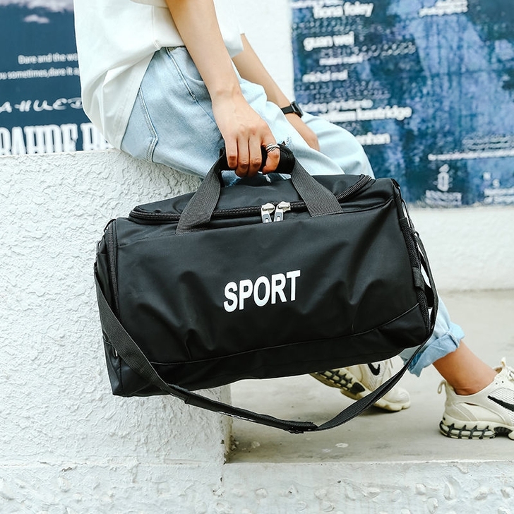 运动健身包男女独立鞋仓大容量旅行包单肩斜跨...