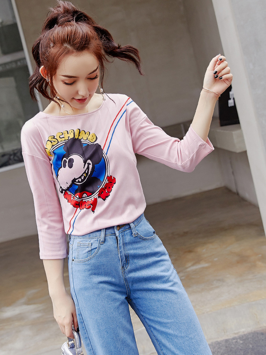 芳香之城 蕾丝雪纺衫