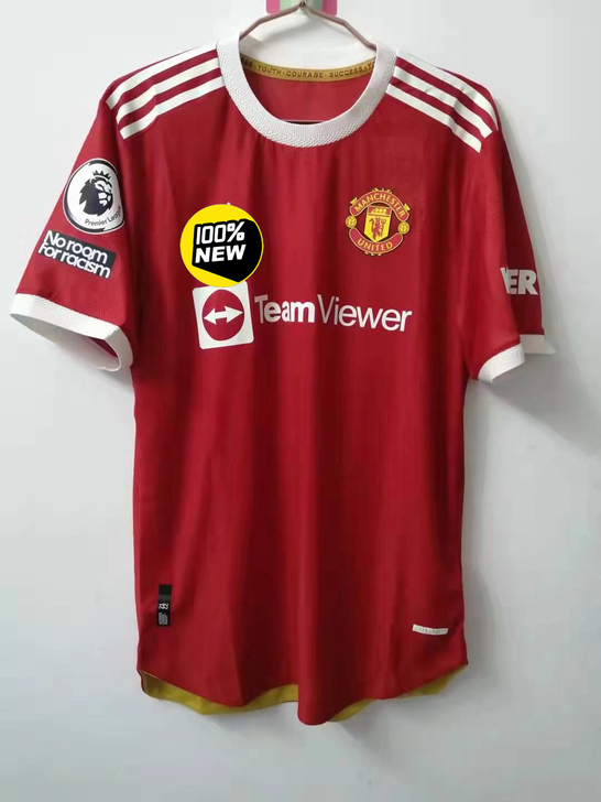 2122赛季曼联主场C罗印号球衣,可自定义...