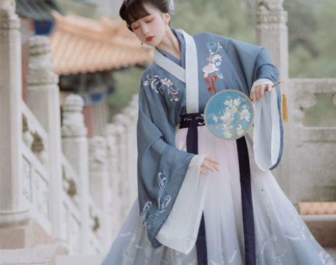 全新清仓凤来仙原创汉服仙女裙古长款魏晋风交...