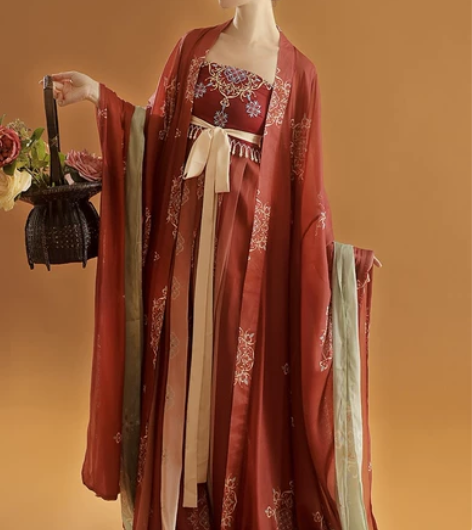 【汉服出租】【桔屿】【簪花】 诃子裙 尺码...