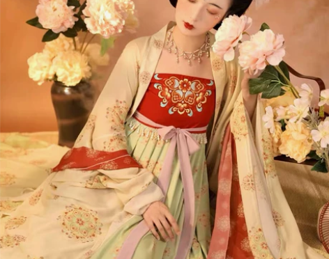 现货全新裳云兮(燕云台)唐制汉服女夏季唐风...