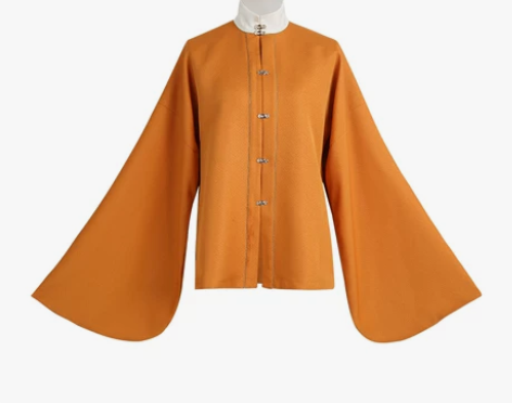 七月夕 故人游 明制汉服短袄 方领半袖 汉...