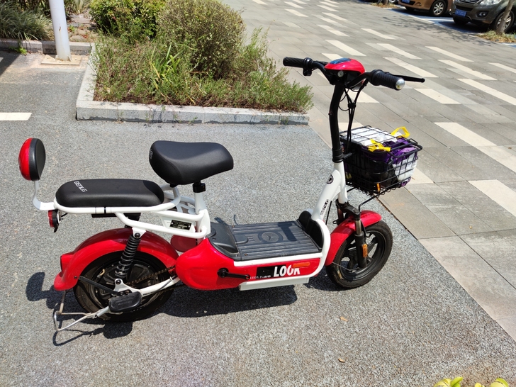本铃电动车，刚买没多久，都没怎能骑，95新...