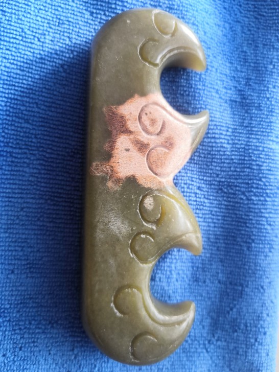 玉石毛笔架