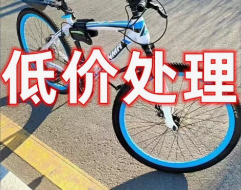 【低价处理】全新包邮山地车自行车男女中青年...