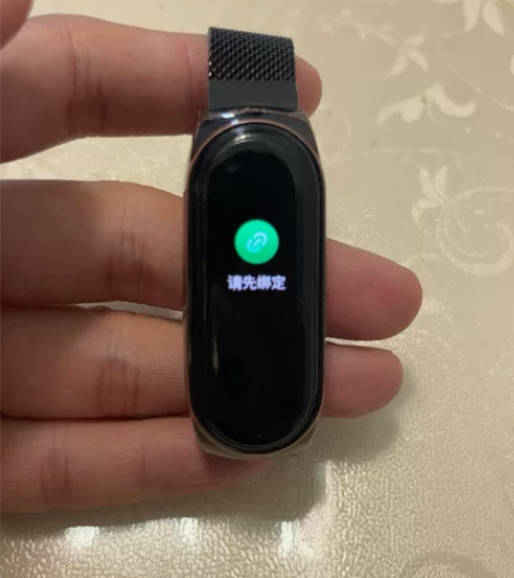 小米手环5nfc战损版,自己用,原装的表带...