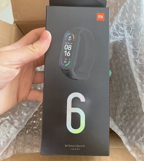 小米手环6 标准版运动智能手环 全新未拆封...