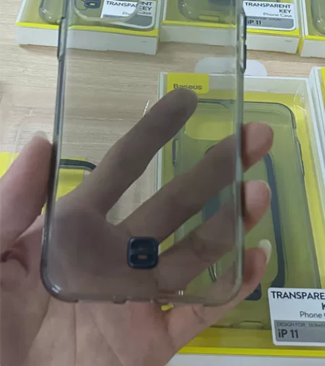 倍思     iphone 11带挂绳手机...