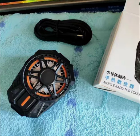 出正品影巨人手机散热器半导体结冰制冷降温神...