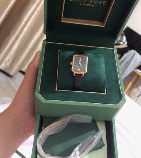 Lola Rose罗拉玫瑰 小绿表手表女时...