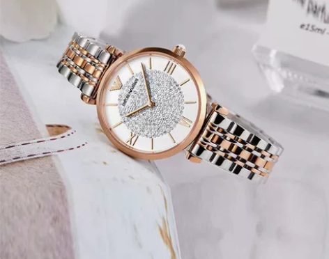 阿玛尼满天星女士手表 别人送的未拆封全新 ...