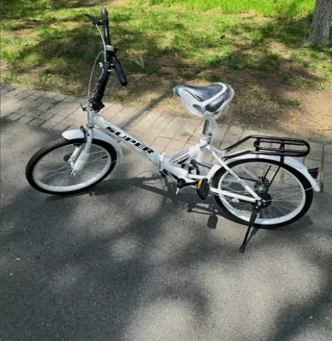 【特价清仓】自行车折叠单车青少年脚踏车16...