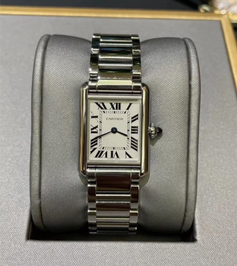 Cartier卡地亚坦克系列女士手表 98...