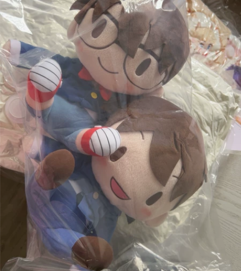 名侦探柯南/玩偶/柯南/新一 一对129出...