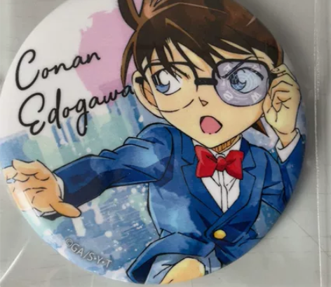 名侦探柯南谷子 柯南水彩吧唧 艾漫扭蛋吧唧...