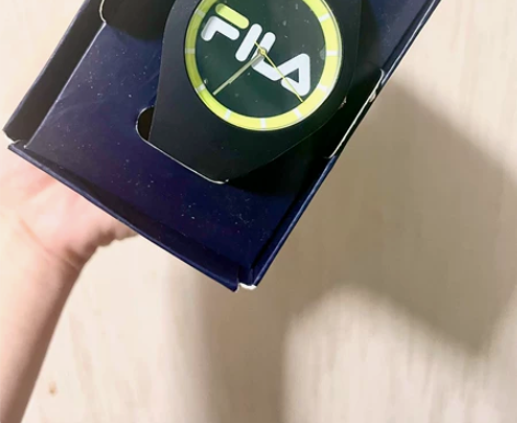 全新包邮FILA斐乐手表男女情侣学生硅胶情...