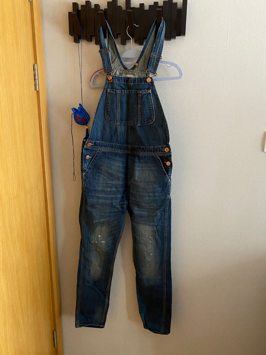 二手正品闲置topshop背带牛仔裤