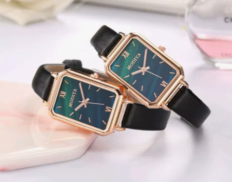 modiya复古气质女士手表批发女手表小方...