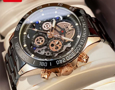 欧利时新款大表盘男表夜光防水多功能男士手表...