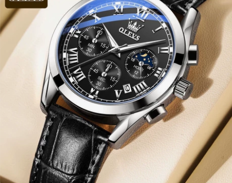 瑞士欧利时品牌表新款男士学生韩版多功能高档...