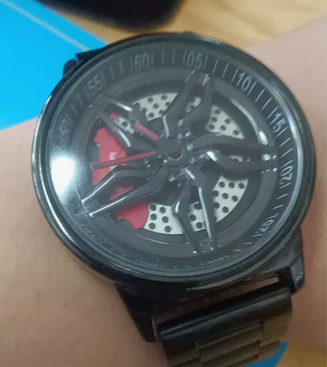 时来运转轮毂卡钳手表 感兴趣的话点“我想要...