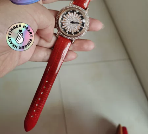 时来运转手表 放的没电了，换块电池即可，无...