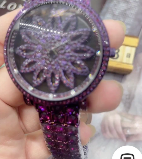 紫气东来，时来运转，满钻镶嵌，就是闪，特别...