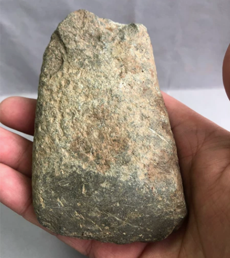 石斧，仰韶文化石斧，采集于淅川县沟湾新石器...