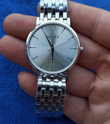 最后一块世爵石英手表便宜卖，撤柜上新处理全...