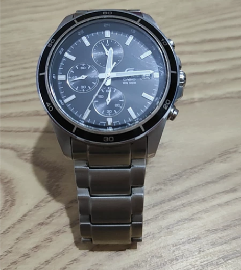 正品卡西欧机械男表，钢铁之心，号称最抗摔的...