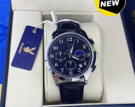 正品花花公子男士手表男学生潮流新款多功能夜...