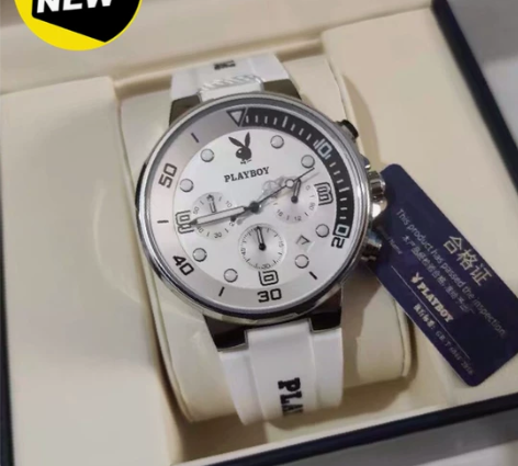 新款花花公子正品手表男士全自动机械表防水学...