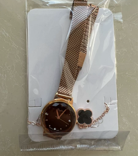 女生腕表,全新未戴过,不清楚是什么牌子的,...