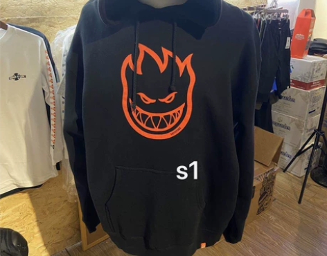 Spitfire小火人卫衣 运动卫衣开衫套...