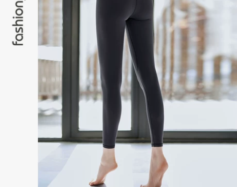 凡圣瑜伽瑜伽服高腰收腹跑步裸感健身裤