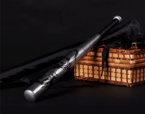 龙纹加厚合金钢棒球棍防卫用品棒球棒防身车载...