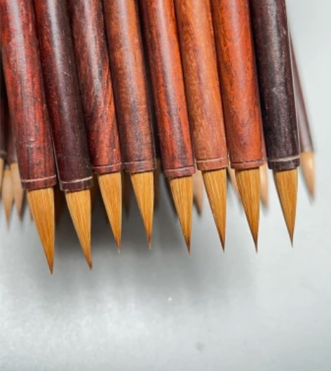 30年前的老毛笔！纯黄鼠狼毛！小狼豪，最后...