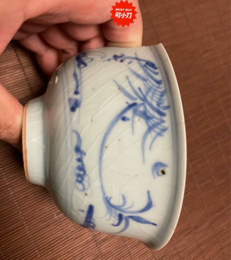 明早典型器，发色淡雅，釉水肥厚，底足完整，...
