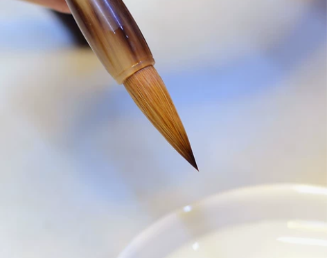 蜀乐文房正宗正品狼毫毛笔中号中楷纯狼毫毛笔...