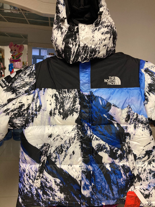 TNFxSUP联名雪山羽绒服 全新未使用 ...