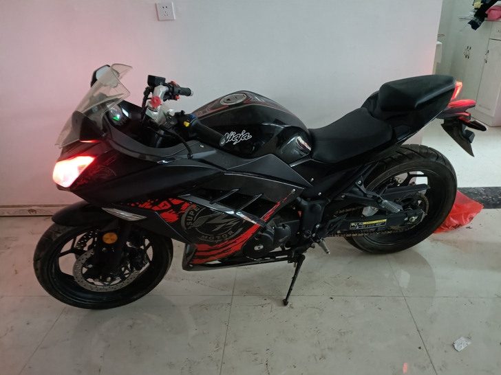 小忍者350有手续 跑了3000公里