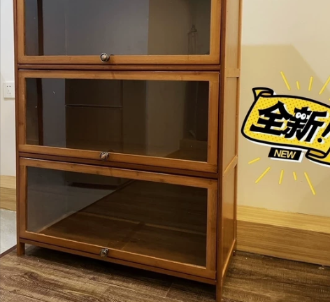 【特价处理】高颜值的复古储物柜餐边柜客厅碗...