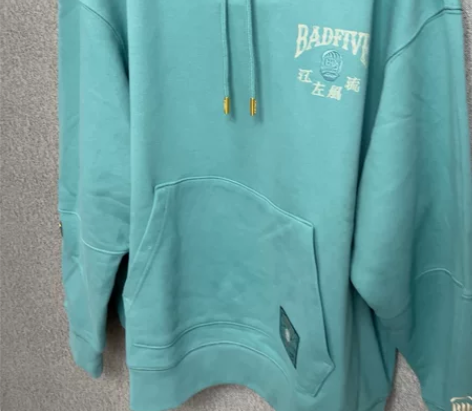 李宁反伍江左风流卫衣男套头长袖连帽宽松秋季...